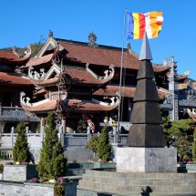 Temple close to the valley station of the gondola to Fansipan