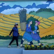 Mural in Sapa