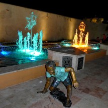 Fountains in Campeche ...