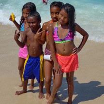 Kids on the beach
