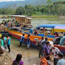 Our boat from Puerto Ocopa to Atalaya - more or less a 8 hours trip