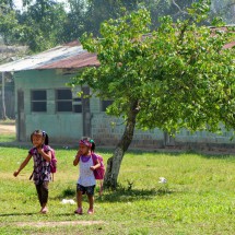 Going home from school