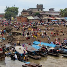 The main port of Pucallpa from our boat to Iquitos