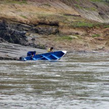 Keel over of our dinghy