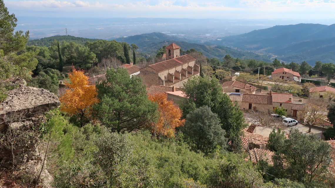 L'Albiol seen from the fortress