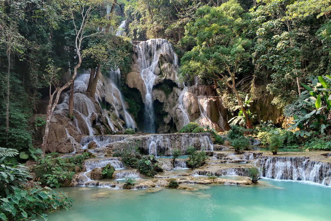Upper Kuang Si Waterfall