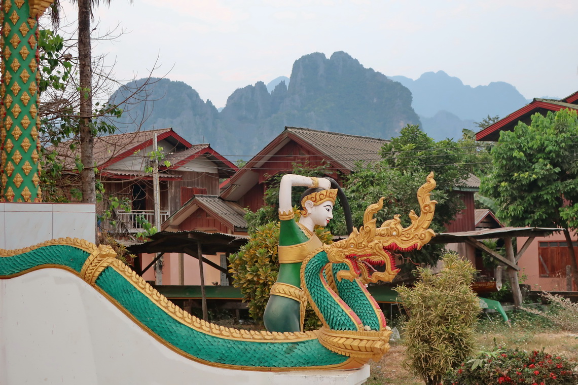 Thorani Earth Goddess in Vang Vieng