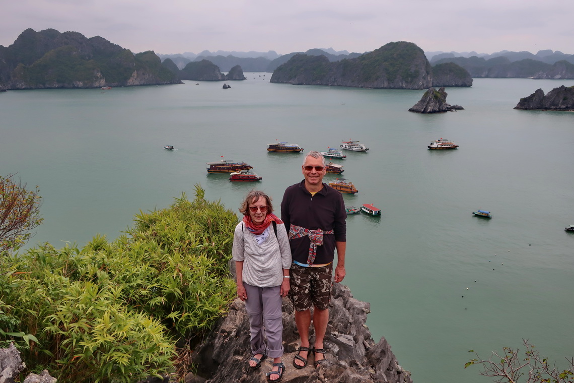 On top of Monkey Island Peak