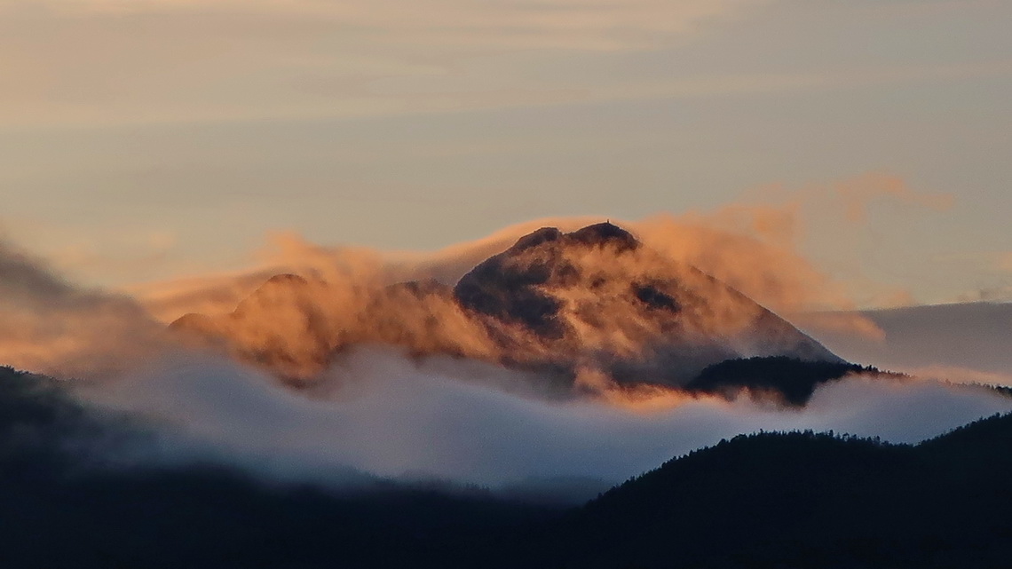 Sunset on Calvert Island