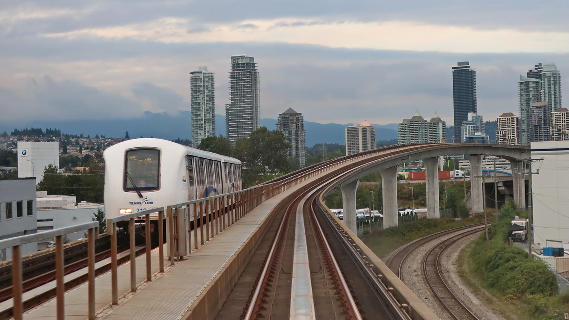 Millennium Line of Vancouver's skytrain net