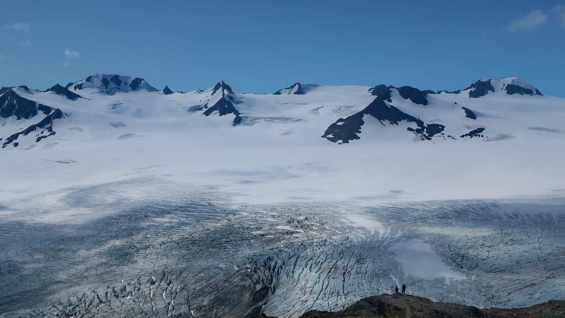 Harding Ice Field from the viewpoint