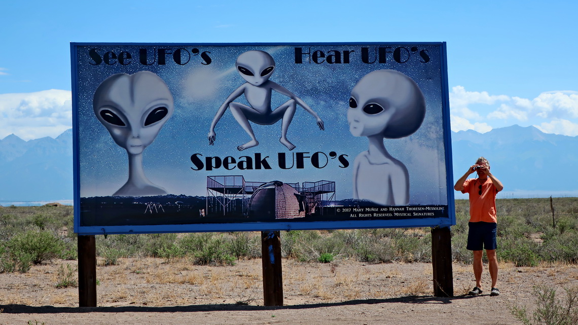 UFO's in the Sangre de Cristo Mountains?