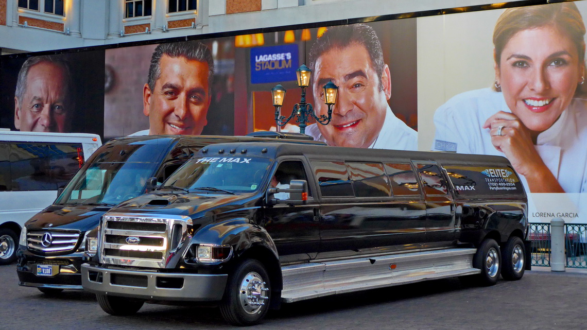 Stretch Limo with Movie Stars