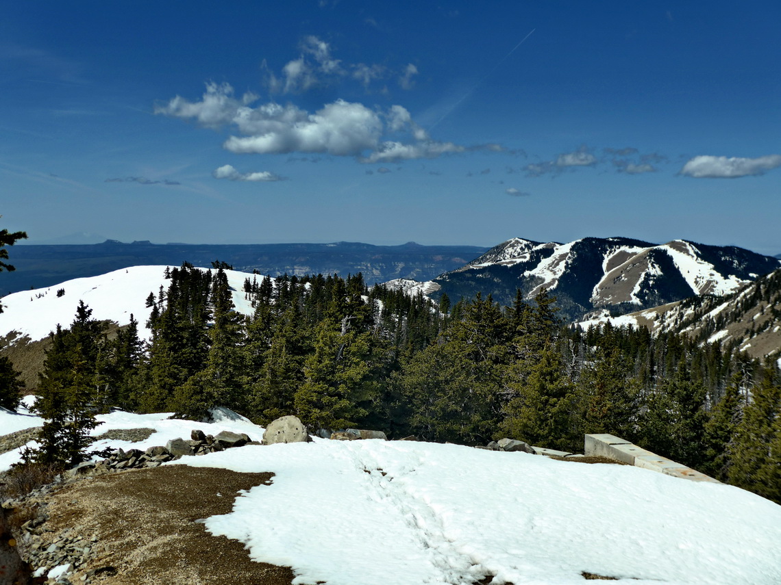 Eastern view from Abajo Peak