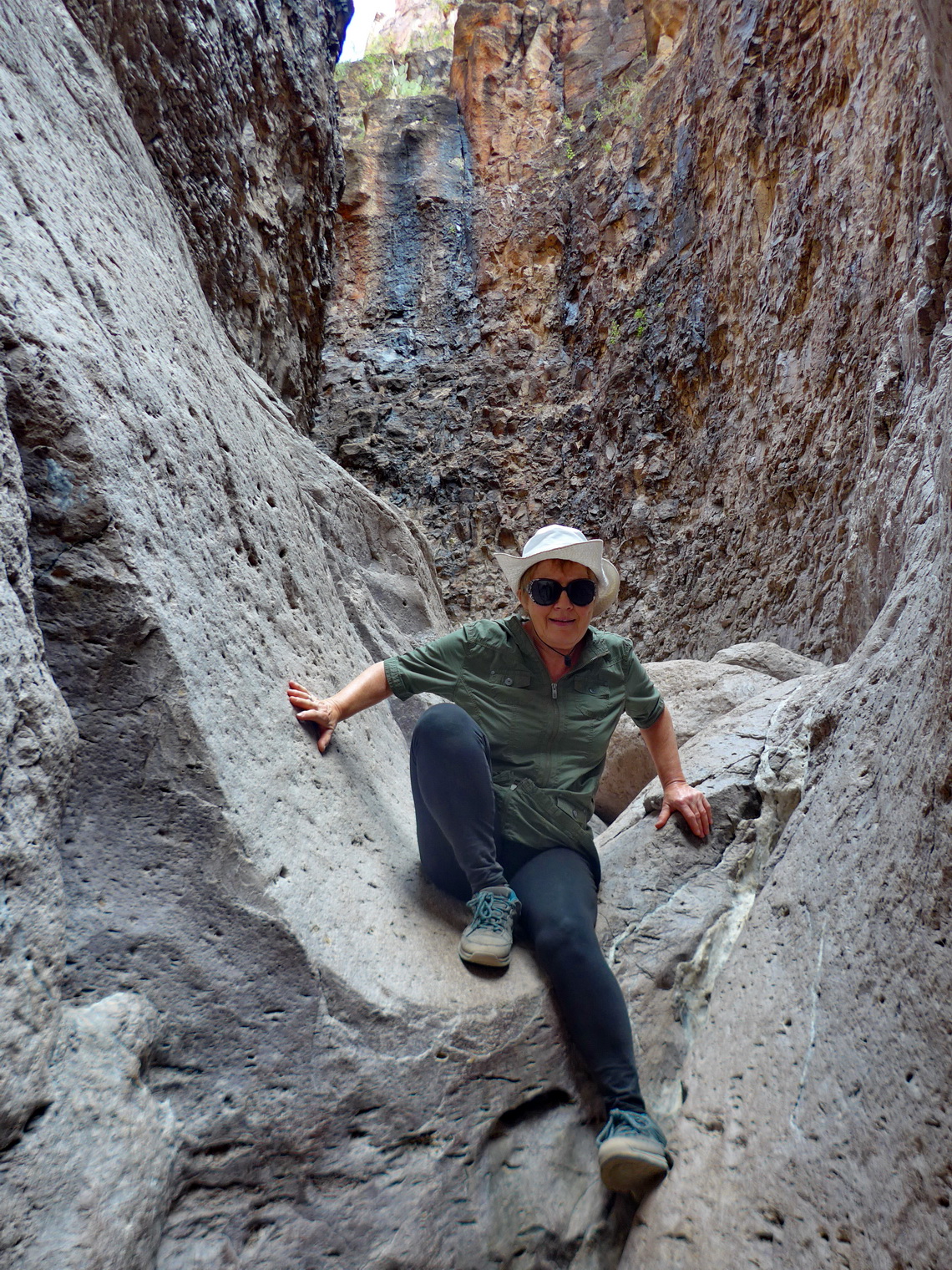 Marion in the Closed Canyon