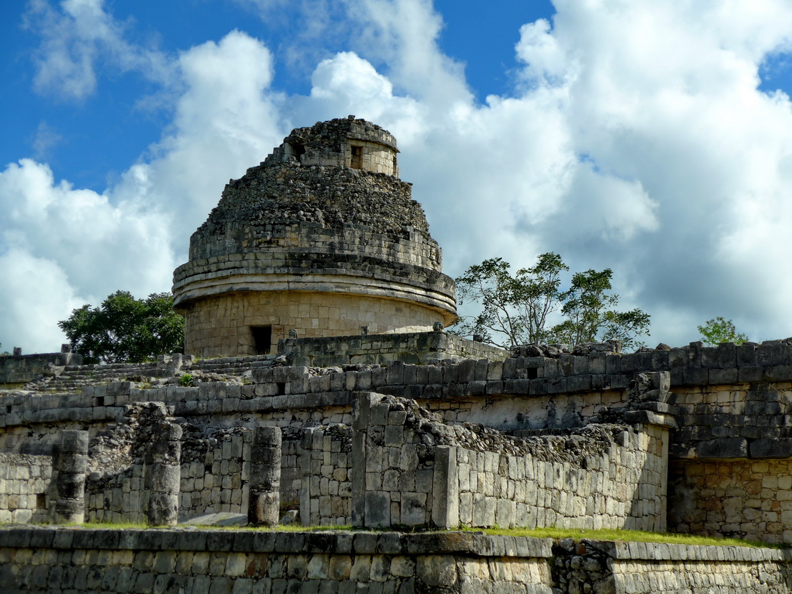 The observatory El Caracol - The Snail (called by the Spaniards for its interior spiral staircase)