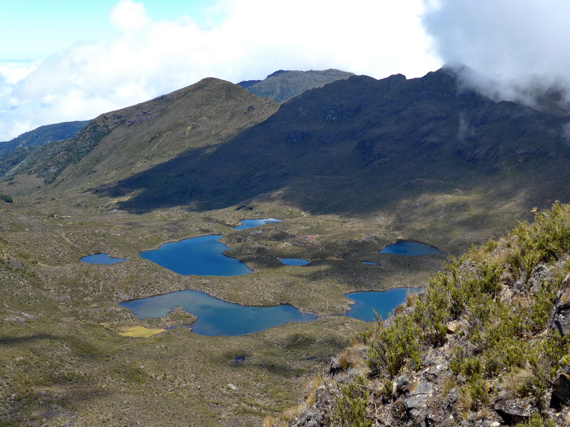 Northern view from Cerro Chirripó