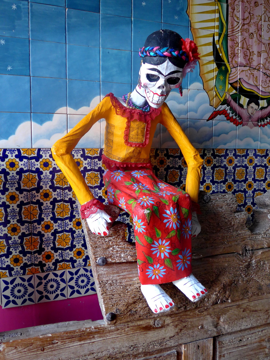 Guard of a hostel in Casco Viejo