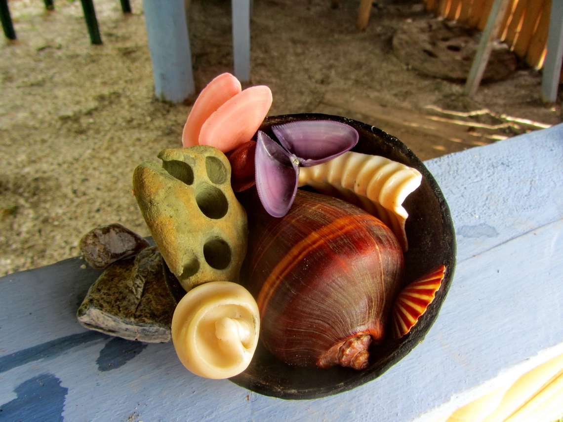 Findings on the beach of Las Peñas