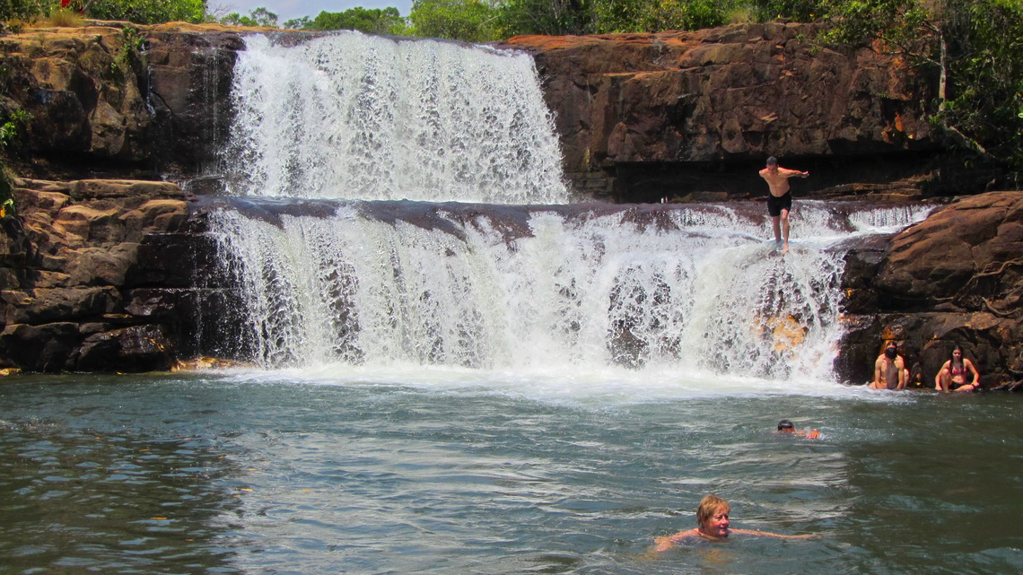 Wonderful refreshing water with one of the cascades Martinha