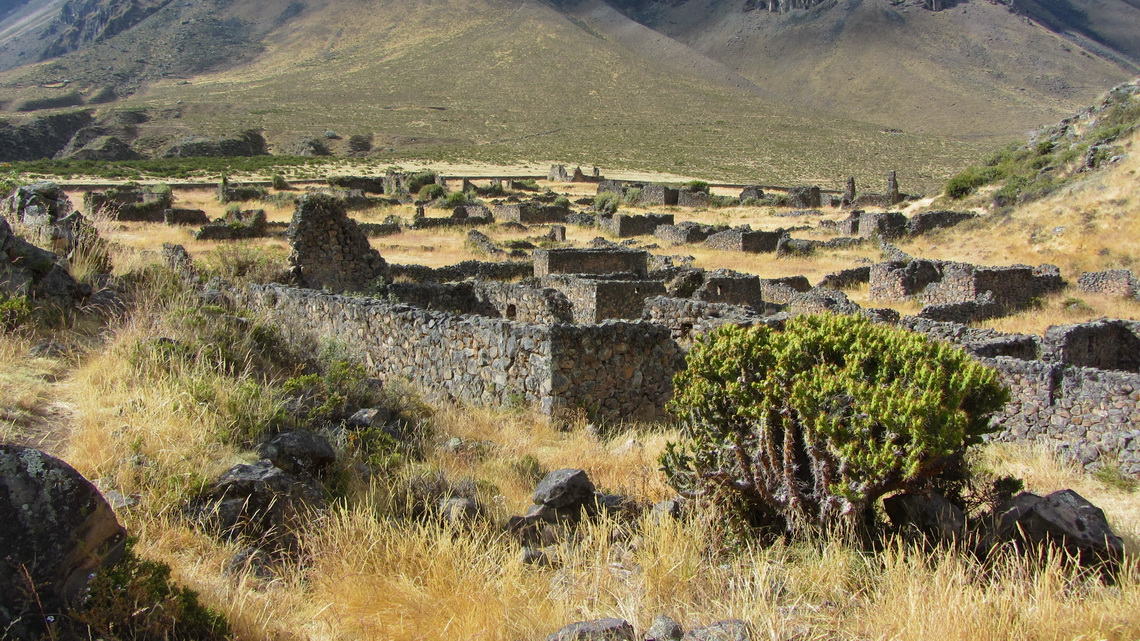 The Inca ruins of Puyca