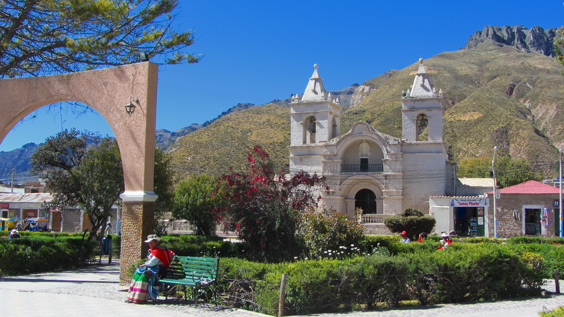 Main square of Chivay