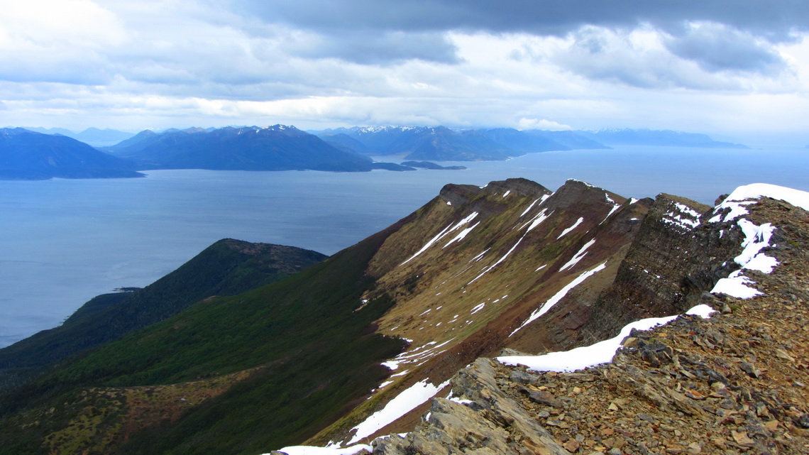 Southern view from the top of Monte Tarn