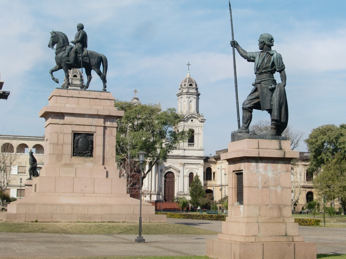 Plaza de Artigas of Salto