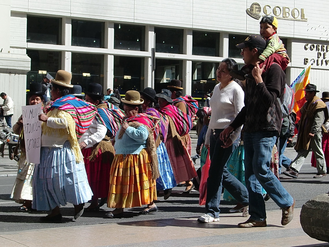 Demo in La Paz