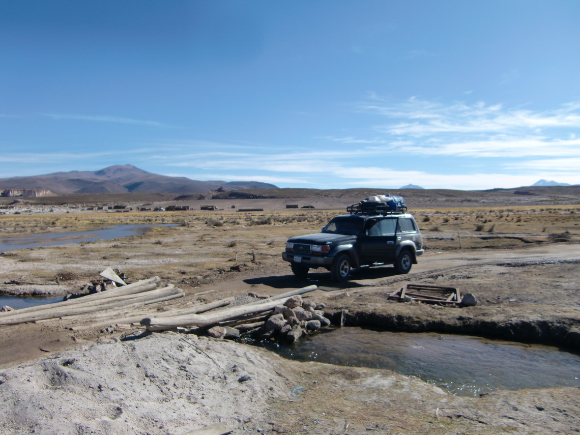 The rough way from Uyuni to Quetena Chico