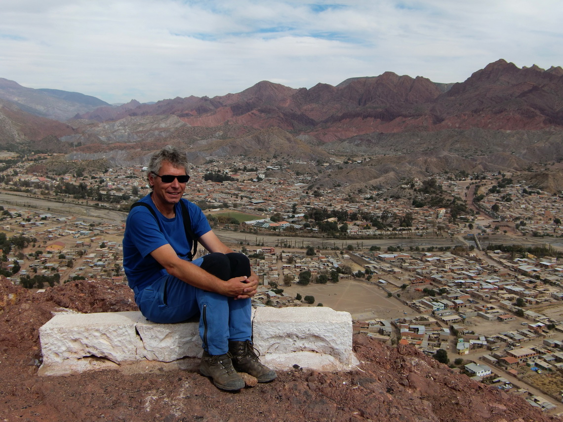 View to Tupiza from the Cerro de la Cruz