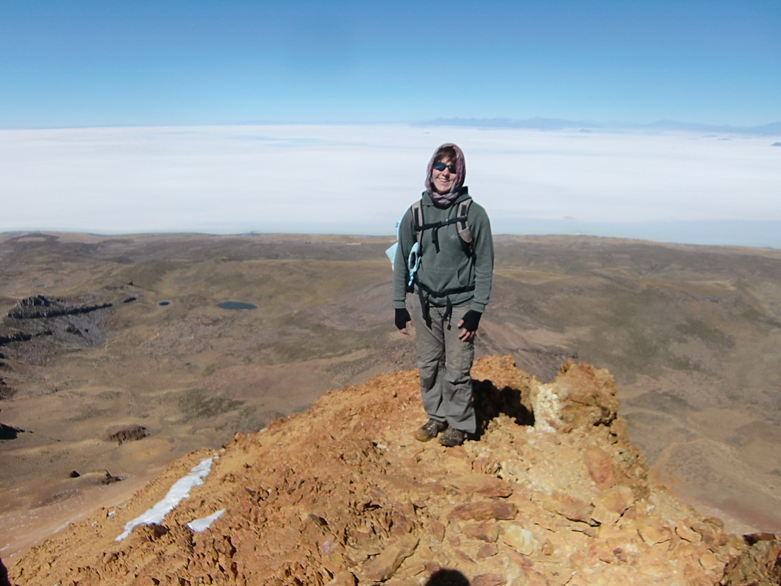 Johanna on the ridge