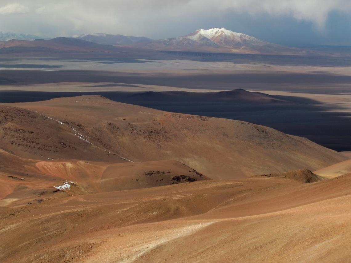 Bad weather is coming from Bolivia