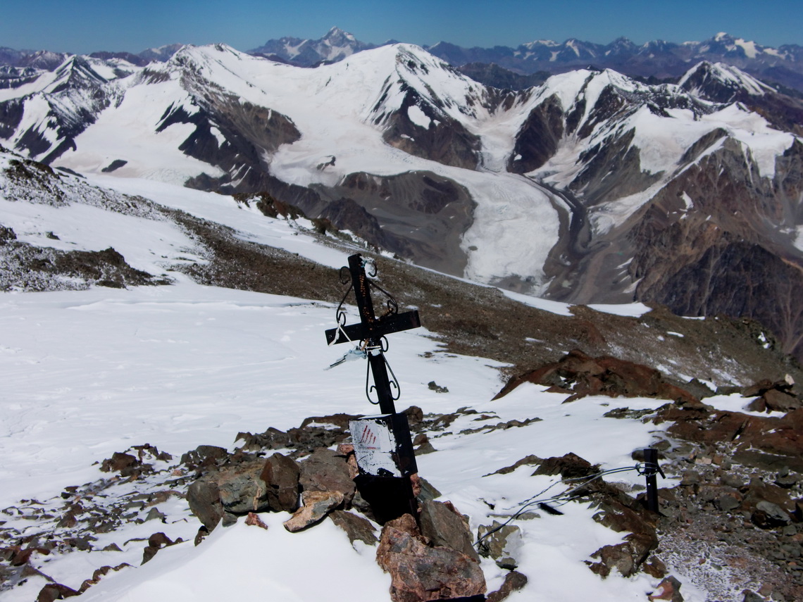 The High Andes from the summit of Cerro Plata