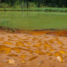 Ochre Beds in the Kootenay National Park