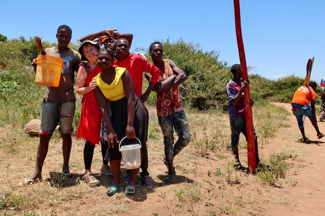 Fishermen of Ukerewe close to the Kahagara church